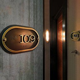 Custom Room Number Signage