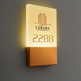 Custom Room Number Signage