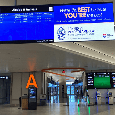 Airport Digital Signage